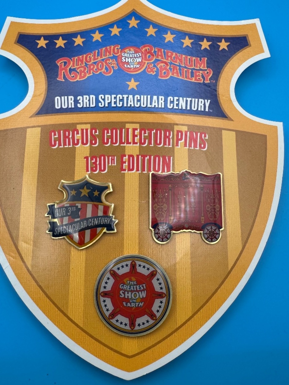 1999 Ringling Bros. Barnum & Bailey Pin Set Circus 3rd Spectacular Century 130th